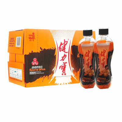 【好乐源】健力宝 橙蜜味运动饮料 560ml*15瓶/箱