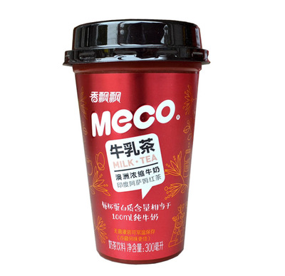 【好乐源】香飘飘 牛乳茶meco 300ml/杯