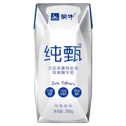 蒙牛纯甄酸牛奶200g