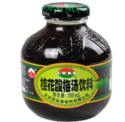 【好乐源】 信远斋 桂花酸梅汤饮料 300ml/瓶