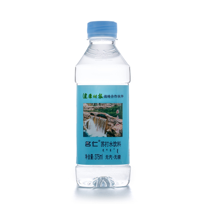 【好乐源】名仁 苏打水 弱碱性无汽无糖饮料375ml/瓶