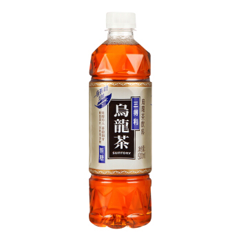 【好乐源】suntory/三得利（无糖）乌龙茶饮料500ml/瓶