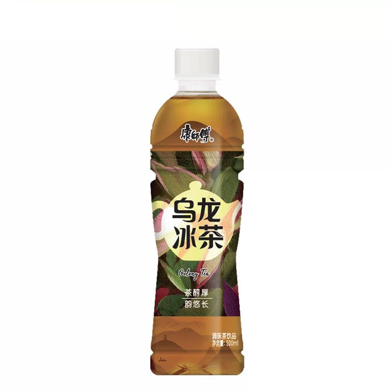 【好乐源】康师傅乌龙冰茶500ml/瓶 茶饮品饮料