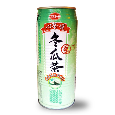 【好乐源】台湾 味丹心茶道冬瓜茶饮料490ml/罐冬瓜汁饮料休闲饮品