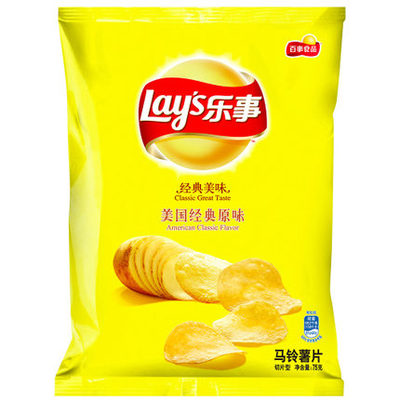 【好乐源】乐事 薯片 美国经典原味 70g