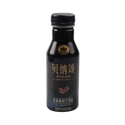 【好乐源】贝纳颂经典曼特宁风味咖啡饮料280ml*1瓶即饮提神咖啡饮品饮料