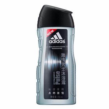 ￼￼【好乐源】阿迪达斯 Adidas 男士香波沐浴露  250ml 沁凉薄荷 点燃激情