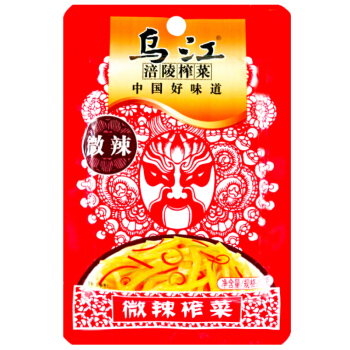 【好乐源】乌江榨菜 榨菜酱腌菜 微辣榨菜 微辣脆爽 榨菜 80g