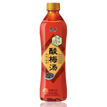 【好乐源】康师傅 传世清饮 酸梅汤500ml果汁果味饮料 风味饮品