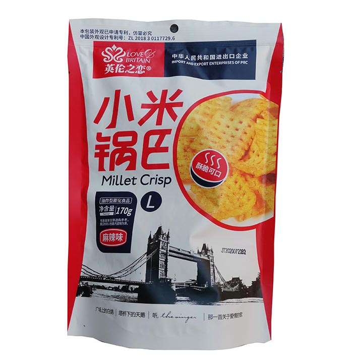 【好乐源】麻辣味 英伦之恋 小米锅巴 170g