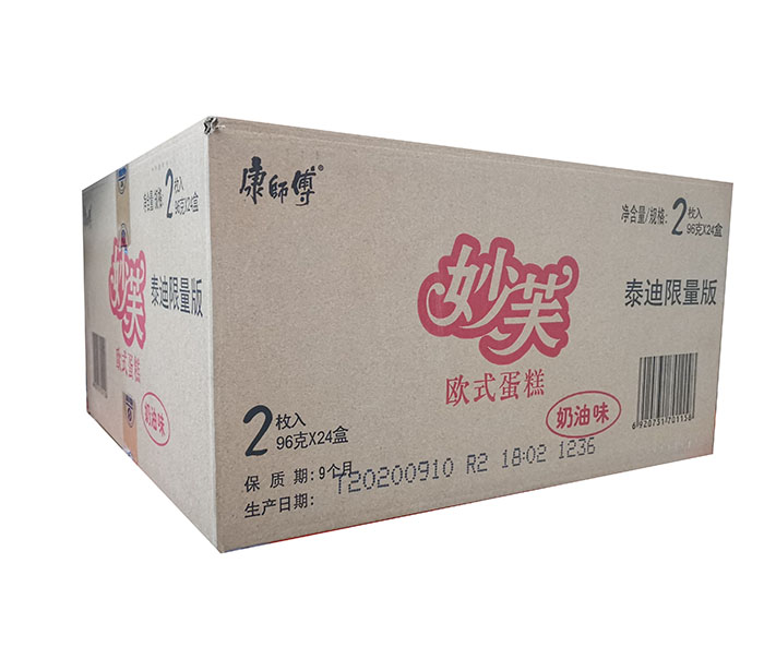 【好乐源】奶油味 96g/盒*24盒妙芙 两枚装 整箱