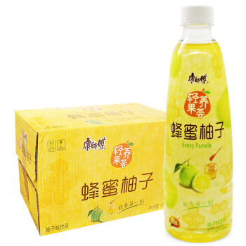 【好乐源】康师傅 蜂蜜柚子茶 500ml*15瓶 箱装 蜂蜜柚子茶饮料