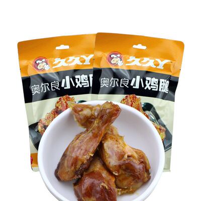 【好乐源】108g 久久丫奥尔良小鸡腿鸡翅根肉类荤类卤味食品