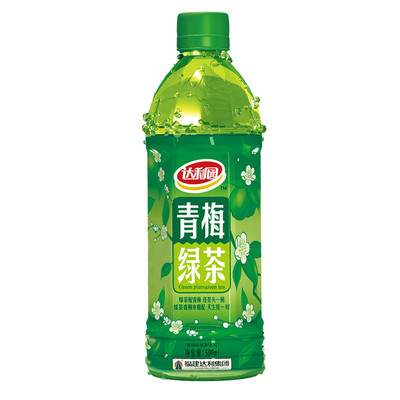 【好乐源】达利园青梅绿茶500ml*15瓶/箱 青梅配绿茶饮料