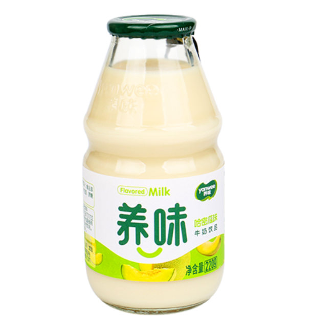 【好乐源】养味哈密瓜味牛乳饮品乳酸菌饮料220g